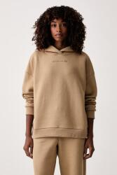 MM by Max Mara kapucnis melegítőfelső női pamuttal MMLMITICO - bézs L