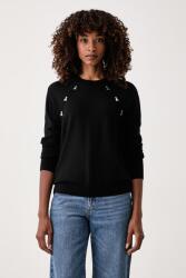 Patrizia Pepe női gyapjú pulóver - fekete 36 - answear - 76 990 Ft