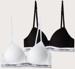 Calvin Klein Underwear melltartó gyerek pamut elasztánnal 2-es csomag - fehér 164-176