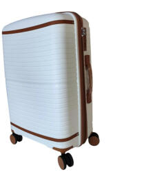 Pierre Cardin Bőrönd nagy méretű L-es Pierre Cardin 75 cm-es fehér prémium minőségű csendes (le-1106-l-white)