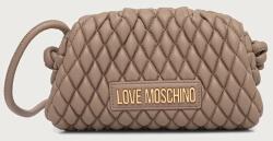 Love Moschino keresztpántos táska női bőr - bézs Univerzális méret - answear - 82 990 Ft