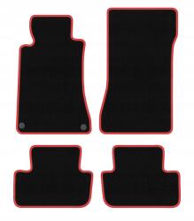 Wielganizator Autószönyegek Mercedes Clk W209 1997-2009-hoz Carlux-red szett 4 db