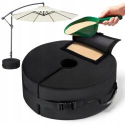  Súlyzó Kerti Napernyő Stabilizátor Terhelés Alap Táska (CZH UmbrellaBase Black)