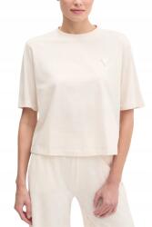 Guess Krémszínű pamut női póló Colette Boxy L (V4BI21I3Z14)