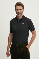 Barbour férfi pamut póló - fekete XXL