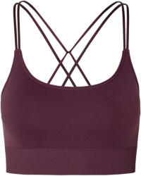 Tchibo - Női seamless bustier sportmelltartó, szilva