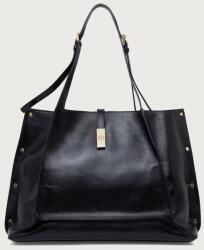Pollini női bőr shopper - fekete Univerzális méret
