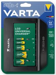 VARTA Incarcator Varta LCD universal Ni-Mh pentru C, D, 9V, AAA, AA si USB cod 57688 101 401 Incarcator baterii