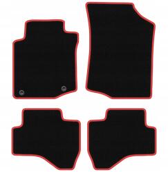 Wielganizator Autószönyegek a Toyota Aygo I 2005-2014 típusú autókhoz, Carlux-red 4 db-os szett
