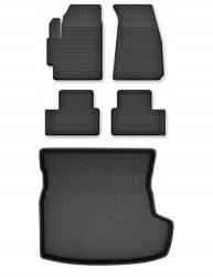 Mix-Plast Autószönyegek csomagtérszőnyeg a következő típushoz: Mitsubishi Outlander III 2012-