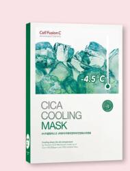 Cell Fusion C Mască răcoritoare pentru față cu extract de centella Cica Cooling Mask - 27 g * 5 buc Masca de fata