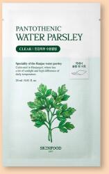 Skinfood Mască pentru față cu acid pantotenic și extract de pătrunjel Pantothenic Water Parsley Mask - 24 ml / 1 buc Masca de fata