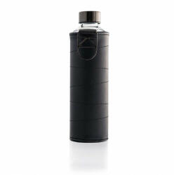 EQUA MISMATCH üveg kulacs műbör borítással (graphite) 750 ml (EQUAGRAPH750)