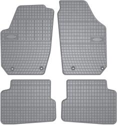 Wielganizator Autószönyegek gumiszőnyeg szürke Skoda Fabia II 2007-2014-hez 4 db-os szett SolidPRO