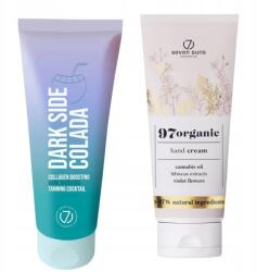 7suns Dark Side Colada Kollagénes Napozó Koktél 100ml Kézkrém 75m