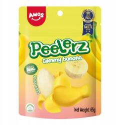 Amos Sweets Banán ízű, lehúzható gumicukor Amos Peelerz Banán Lehúzható Gumicukor 65g