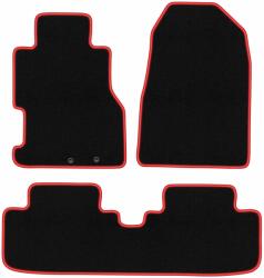 Wielganizator Autószönyegek Honda Civic VII 2001-2005-hez Carlux-red szett 3 db - allegro - 10 590 Ft