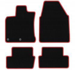 Wielganizator Autószönyegek Nissan Qashqai I J10 2006-2013-hez Carlux-red szett