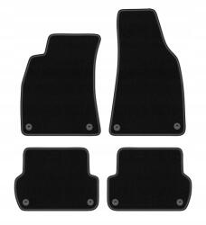 Wielganizator Autószönyegek Audi A4 B6 2001-2004-hez Basic szett fekete 4 db