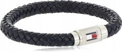 Tommy Hilfiger divatos sötétkék bőr karkötő TH2701000 (Th2701000)