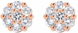 White & Black Sole gyémánt fülbevaló - 0, 5 karát - rosegold (AU14951)