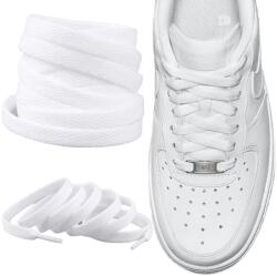 Nike Fehér cipőfűző Nike Air Force 1 AF1 cipőfűzőhöz, 140 cm hosszú (Sznurówki do butów Nike Air Force 1 dł. 140)