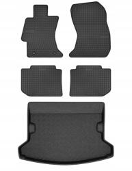 Mix-Plast SolidPRO gumiszőnyegek Autószönyegek csomagtérszőnyeg a következő típushoz: Subaru XV 2011-2017 5 el