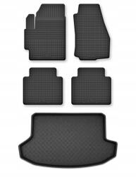 Mix-Plast Autószönyegek vályú csomagtérszőnyeg a következő típushoz: Fiat Croma II 2005-2011 5 el