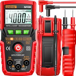 RETOO Áramfelvétel Mérő Digitális Multiméter Elektromos LCD 500V Kézi Könnyű (ER1053)