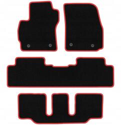 Wielganizator Autószönyegek Mazda 5 I 2005-2010 7-hoz Carlux-red szett 4 db