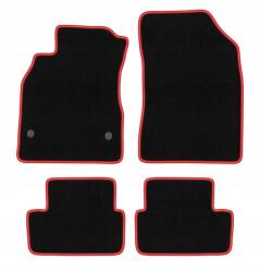 Wielganizator Autószönyegek Renault Fluence 2009-2016-hoz Carlux-red szett 4 db