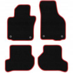 Wielganizator Autószönyegek Skoda Octavia II 2004-2013-hez Carlux-red szett 4 db