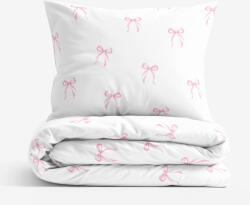 Goldea lenjerie de pat 100% bumbac - fundițe roz 200 x 230 și 2buc 50 x 70 cm Lenjerie de pat