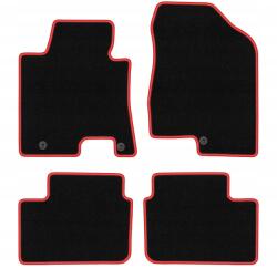 Wielganizator Autószönyegek Hyundai i30 II 2011-2017-hez Carlux-red szett 4 db