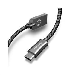 Mcdodo Cablu Knight Type-C, lungime 1.5m, QC 4.0, impletitura nylon Black (CA-4392) - etoc