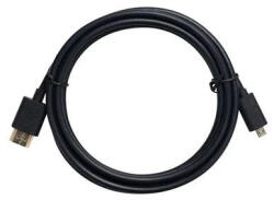 Obsbot HDMI micro D -> HDMI 1.4 M/M video kábel 1.5m fekete (OCB-2303-CT)