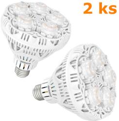 Sansi Bec LED pentru plante 24W - set avantajos de 2