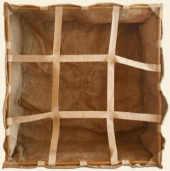 U Gro Pat de cultivare din iută U Gro Jute Reinforced Eco Plant Bed 93x93x30 cm - 250 l