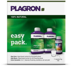 Plagron Easy Pack Natural Alga 550 ml, set de nutrienți