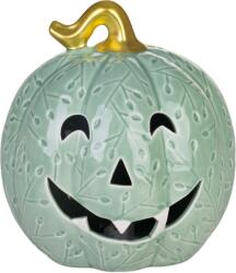 MagicHome Dovleac decorativ LED din portelan MagicHome, menta, 14, 8x16, 4 cm (8092433)