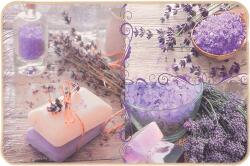 MagicHome Covoras de intrare MagicHome cu model lavanda, pentru exterior, 40x60 cm (2211868) Pres