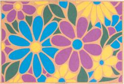 MagicHome Covoras de intrare MagicHome Flowers, plastic/latex, 40x60 cm (2211582) Pres