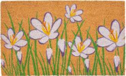 MagicHome Covoras de intrare MagicHome Flowers din cocos si PVC, 45x75 cm (2211864) Pres