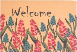 MagicHome Covoras de intrare MagicHome Welcome floral, plastic/latex, 40x60 cm (2211583) Pres