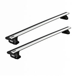 Thule Bare transversale Thule Evo Clamp Silver pentru Nissan Kubistar, model 2003-2009 (thuleclampevo7107S-441)