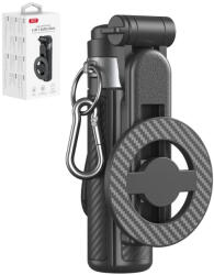 Telforceone S. A XO Bluetooth szelfibot-állvány SS25 MagSafe-kompatibilis, mágneses, 64 cm, fekete (161920)