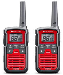 Midland XT10 Pro PMR adóvevő pár piros színben (800059)