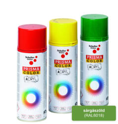 Schuller Eh'klar 91017 8 Prisma color spray RAL6018 sárgászöld 400ml (91017)