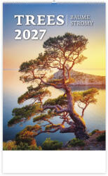 TopTimer Trees, képes falinaptár 2027