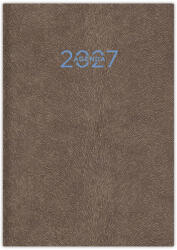 Dayliner Animal, A5 napi beosztású agenda, Grizzly Szürkésbarna
